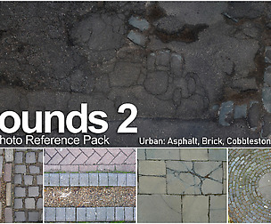 Ground Texture Reference 2 - Urban