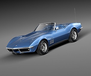Chevrolet corvette c3 1969 convertible