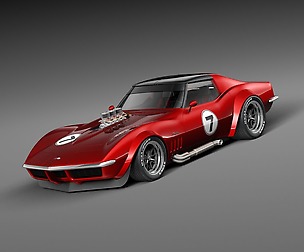 Chevrolet corvette c3 1969 protouring