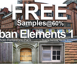 Urban Elements Texture Reference 1 (Free Samples)