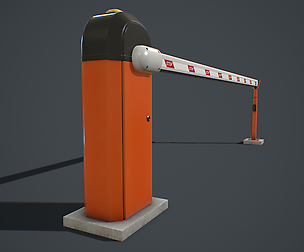 Automatic Traffic Barrier PBR