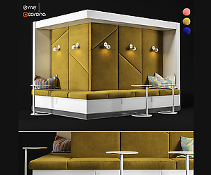 Restaurant And Office Lobi Seating-1