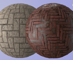 Brick Path Textures