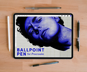Ballpoint Pen – Free Procreate Brush
