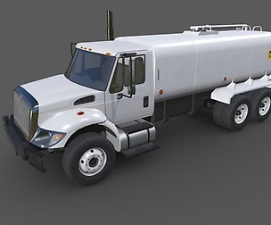 Tanker Truck International 7400