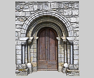 Portal of Roman Chirch