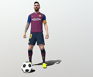 Lionel Messi rigged