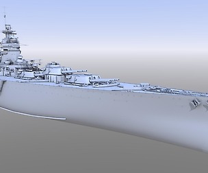 BATTLESHIP HMS RODNEY