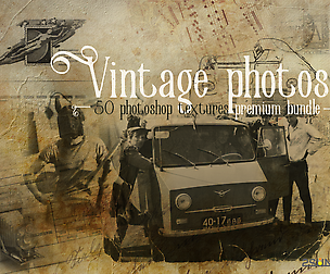Premium Bundle Vintage photoshop textures