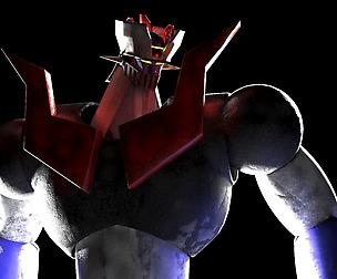 Mazinger - head body pilder - rigged