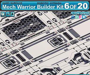 Mech Warrior Builder Kit 6 of 20
