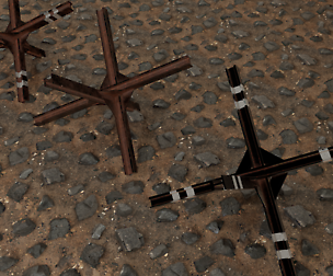 anti-tank hedgehog set 3