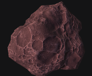Asteroid Crumpled