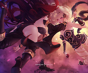 Kat X Raven | Gravity Rush (NSFW) Full Pack