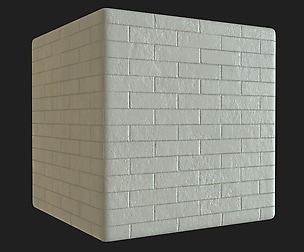 Painted Cinderblock Wall Substance .sbs .sbsar