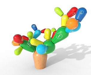 Cactus decorative toys