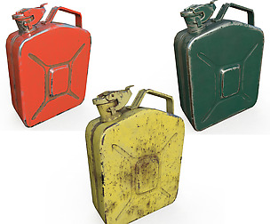 Set fuel cans PBR