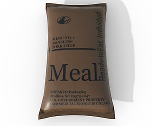 military Food dry package