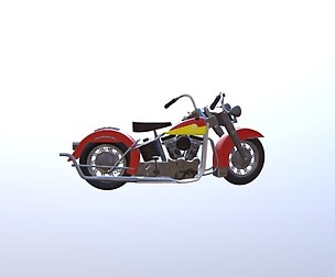 Harley Davidson 1950 model