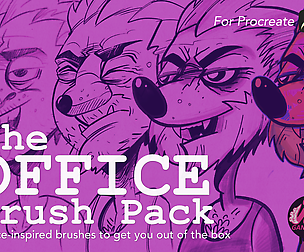 The Procreate Office Brush Pack