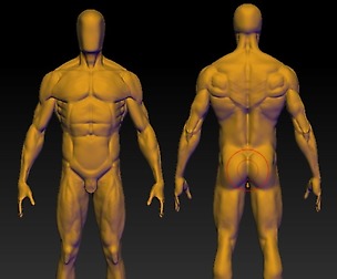 basemesh male