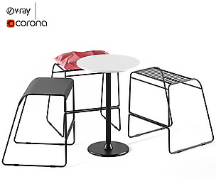 Anco Black Counter Stool by Article