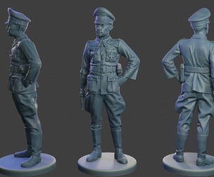 German Officer ww2 Stand G5
