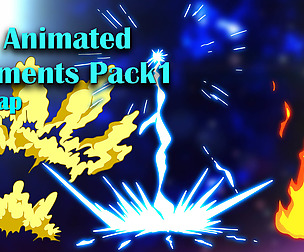 2D Animated elements-pack1