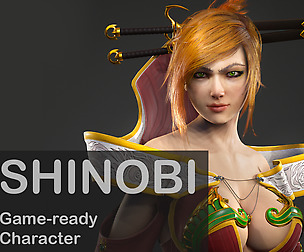 Shinobi Game-ready Character