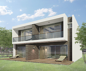 Semi Detached Resort Bungalow