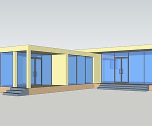 Small Simple Country House 3 bedrooms