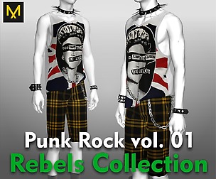 Punk Rock Outfit vol.1 - Rebels Collection