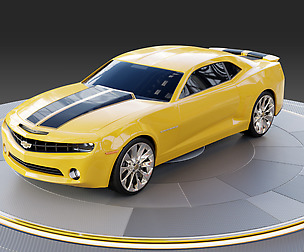 Chevrolet Camaro (2010) 3d model
