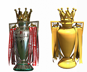 English Premier League Trophy PBR