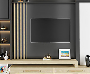 tv wall