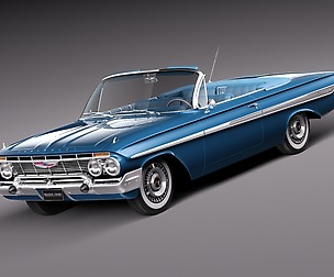 Chevrolet Impala 1961 Convertible