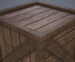 PBR Wooden Crate A