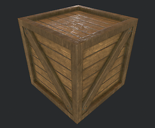 PBR Wooden Crate B