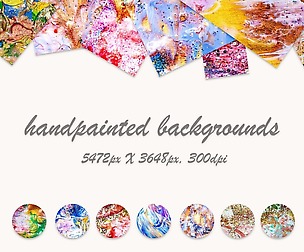 Handmade Acrylic Backgrounds