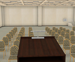 A large room for public meetings HALL