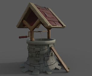 Low Poly Well - Free
