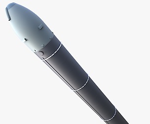 RS-28 Sarmat Satan 2 3D model