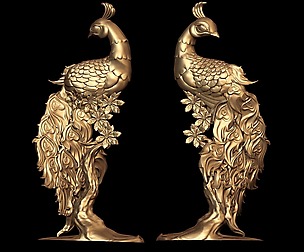 Peacock 3d Model