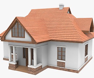 House 2 Low-poly 3D mode