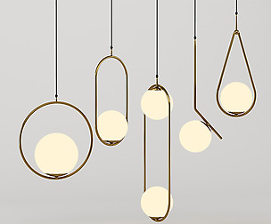 Five Hanging Lights_01