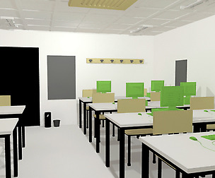 class room interior classroom office chair desk