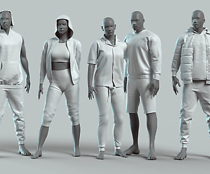 Casual Outfit Pack INCLUDING base body meshes