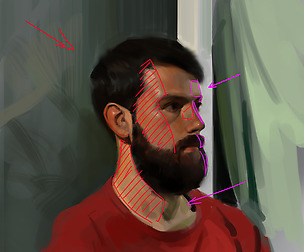 Portrait painting - timelapse/tutorial