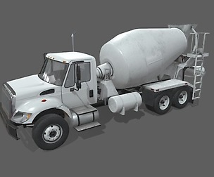 Mixer Truck International 7400