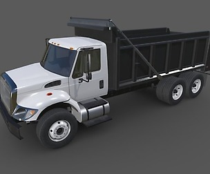 Dump Truck International 7400